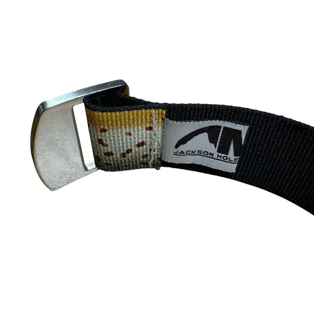 Mountain Khakis Trout Webbing Belt One Size O/S Outdoor Fishing Gorpcore